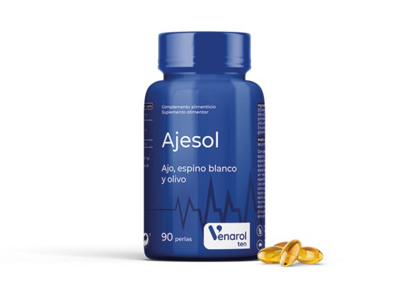 Ajesol (Ail Épine blanc et olive) 90 Perles Herbora