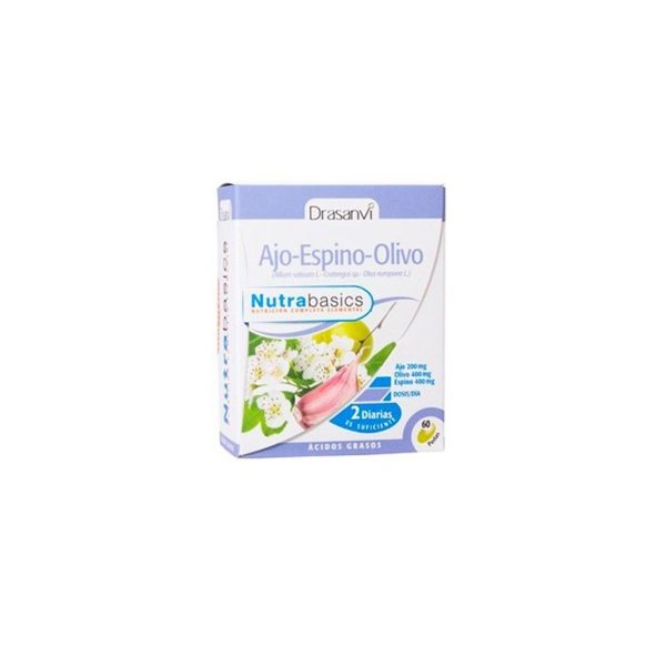 Ail Épine Olive 60 Perles Nutrabasics Drasanvi