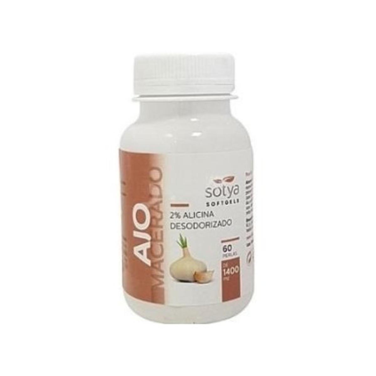 Ajo Macerado 1000 mg 60 Perlas Sotya