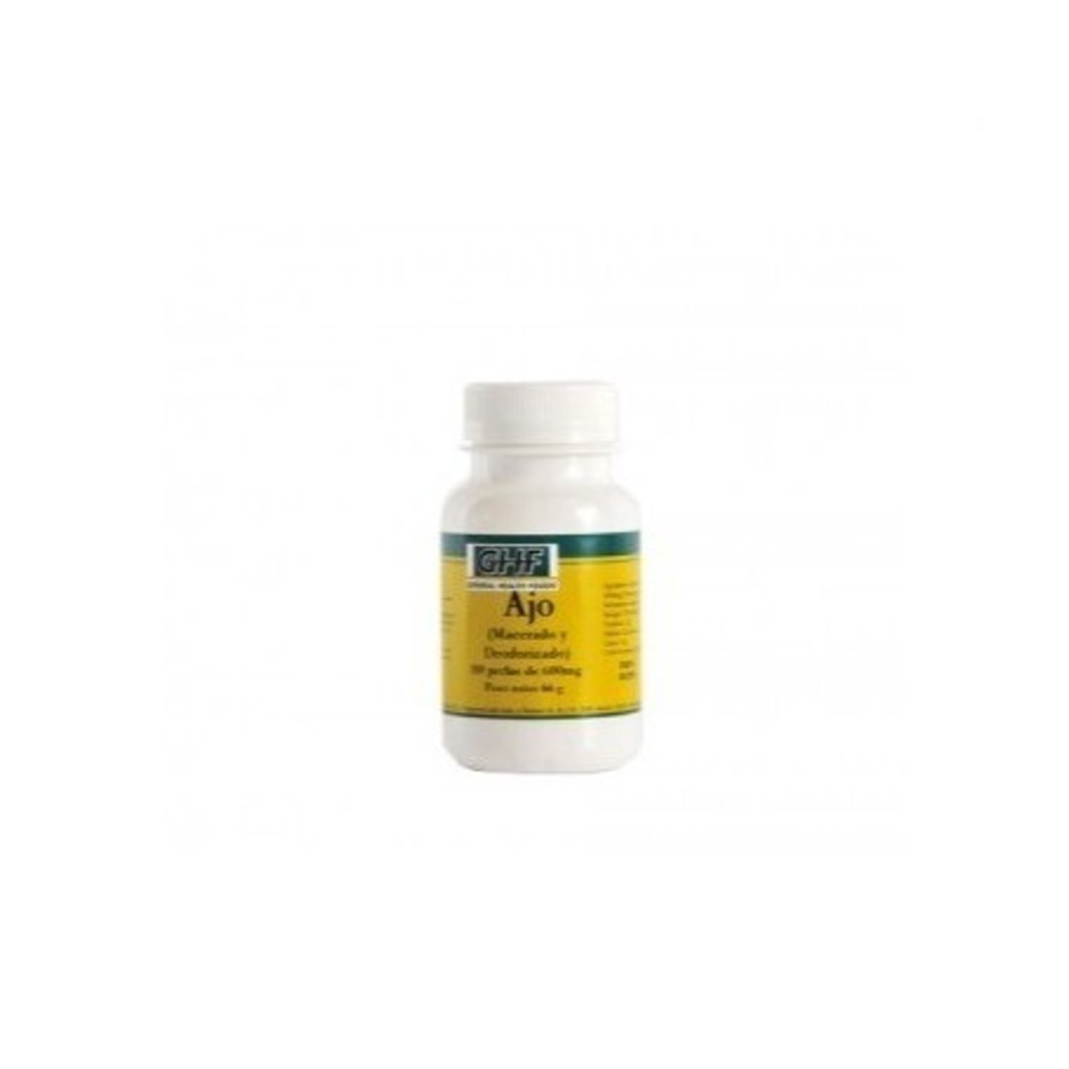 Ajo Macerado 500 mg 220 Perlas GHF