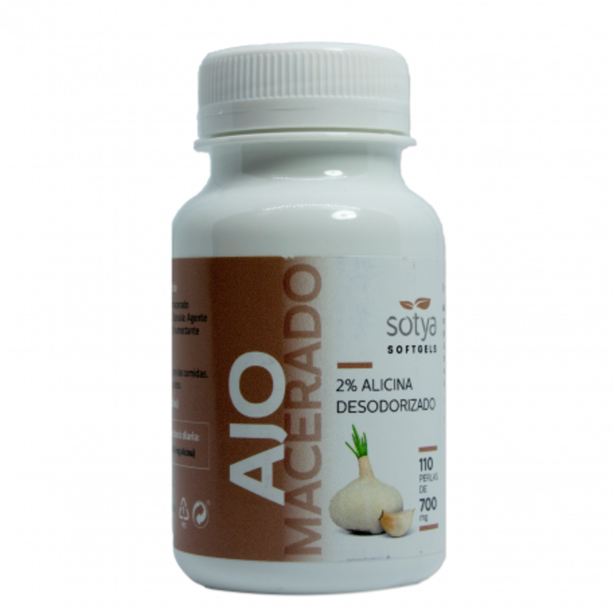 Ajo Macerado 700 mg 110 Perlas Sotya