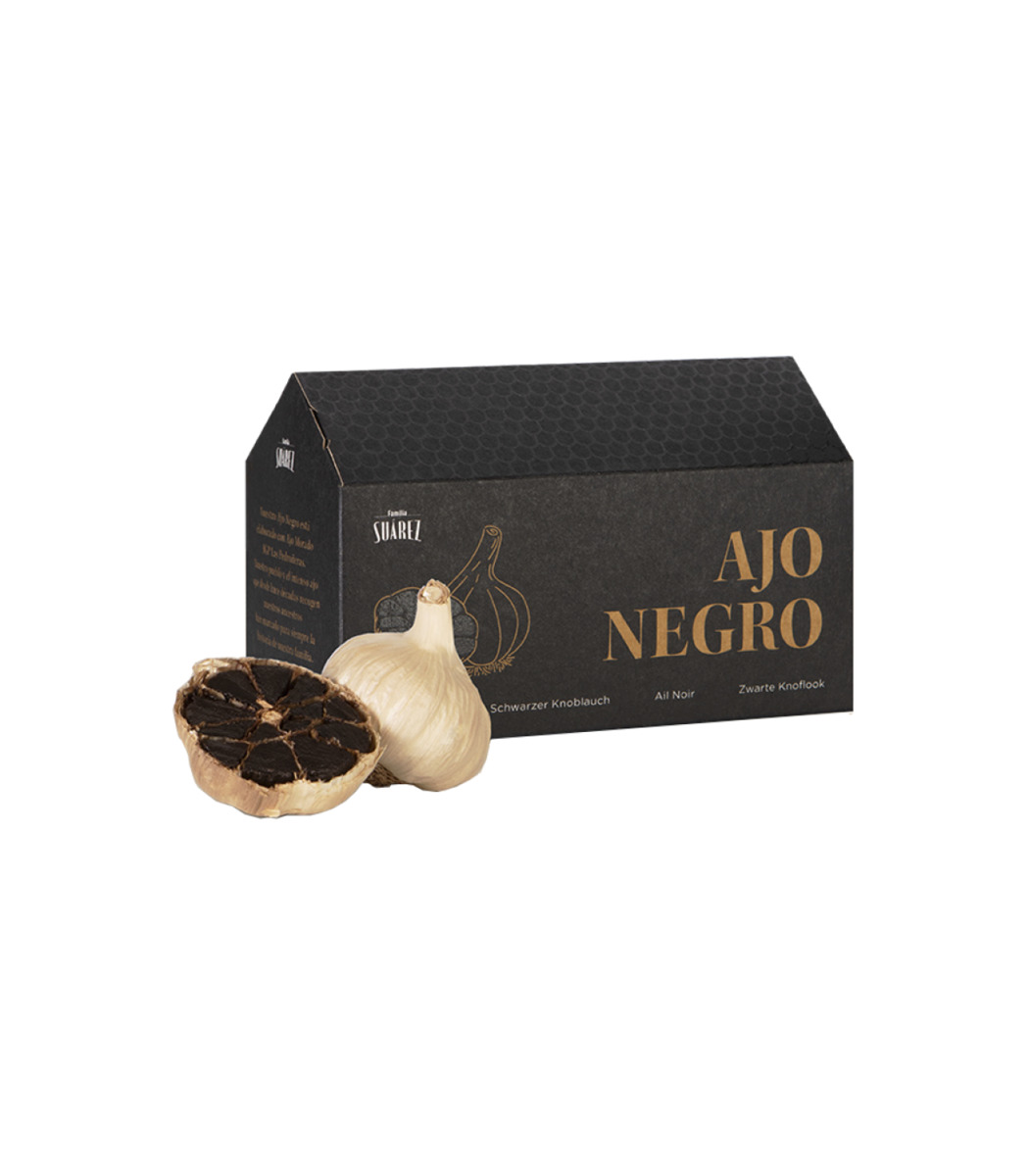 Ajo Negro Black Allium 100% Natural 2 Cabezas Familia Suarez