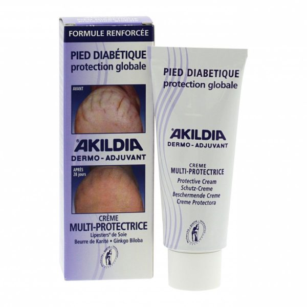 Akileine Crème Pieds Diabétique – 75ml