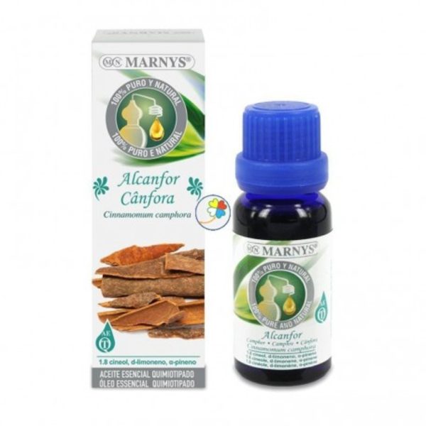 Alcanfor Huile Essentielle Alimentaire Marnys – 15ml