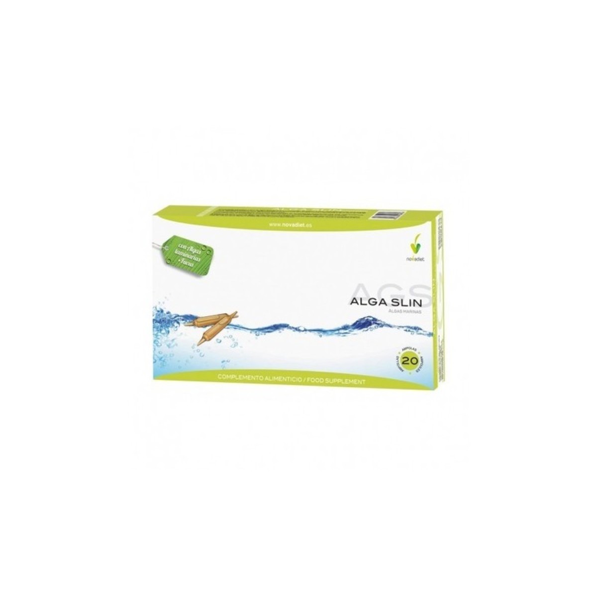 Alga Slin 20 Ampollas Novadiet – 10ml