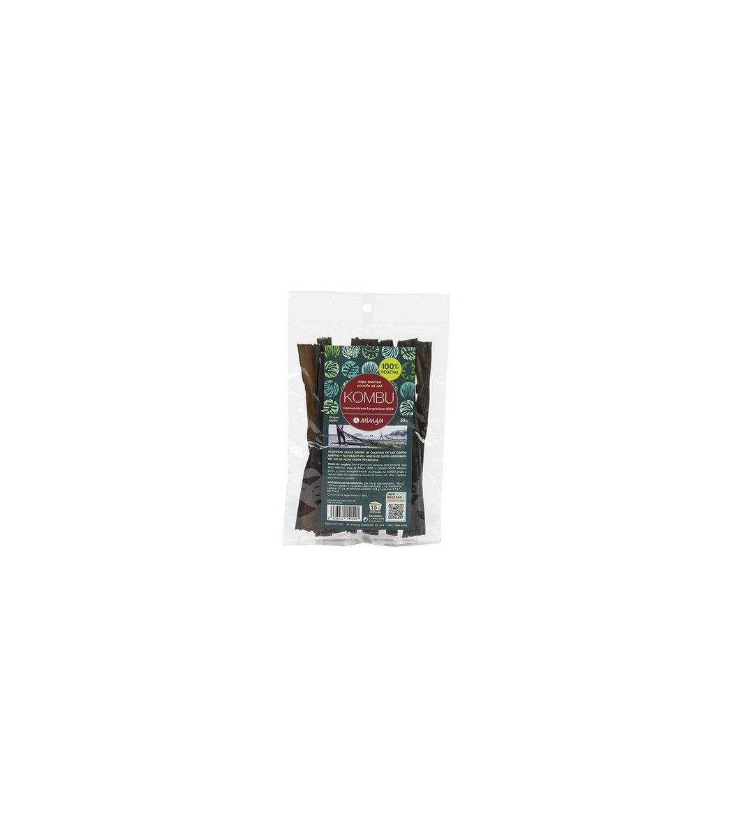 Algas Kombu Eco Mimasa 100 % vegetal – 50g