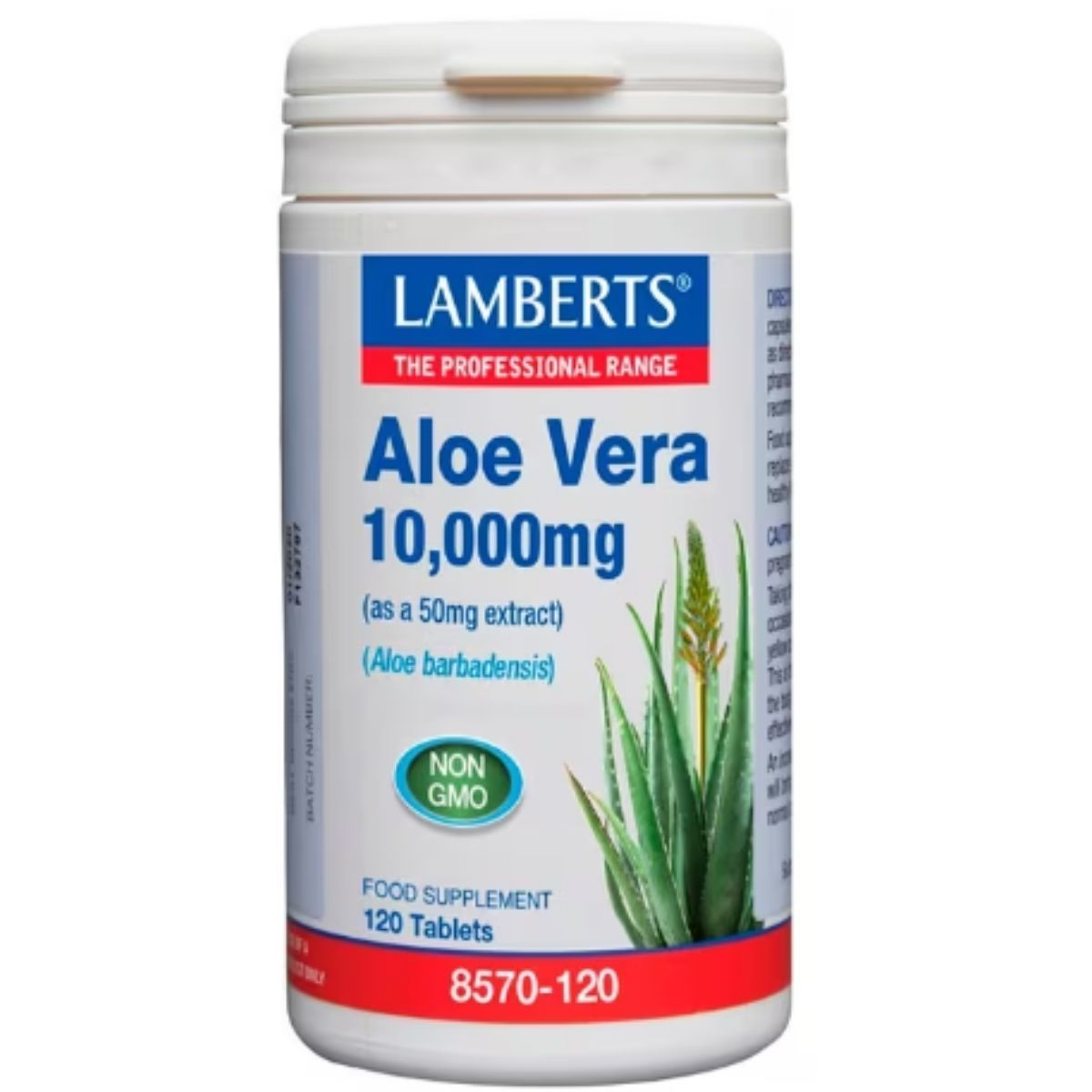 Aloe Vera Perlas 120 10. Lamberts – 000ml