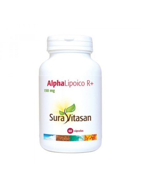 Alfa Lipóico R+ 150 mg 60 Cápsulas Sura Vitasan