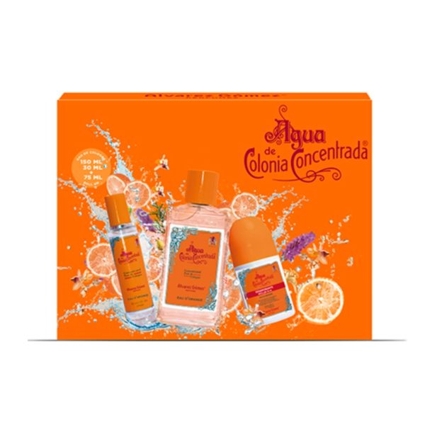 Álvarez Gómez Arancia acqua di colonia concentrata set 3 prodotti