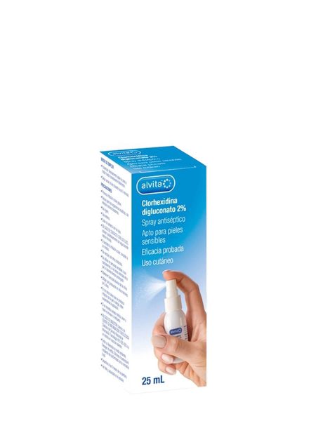 Alvita spray antisettico clorhexidina 25ml