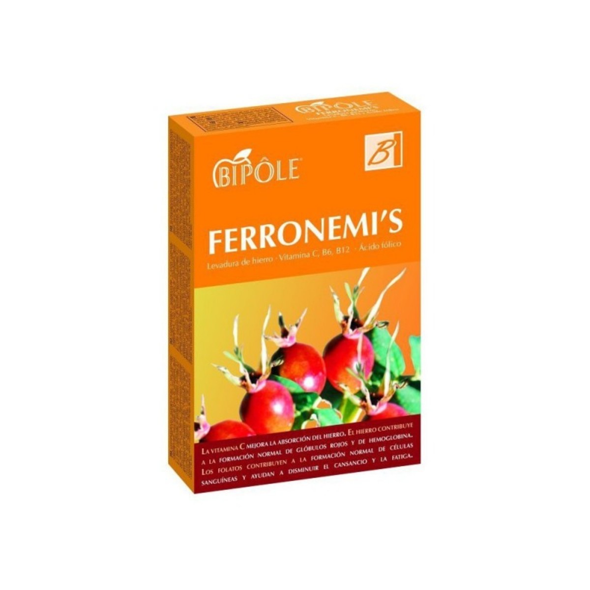 Ampollas Bipole Ferronemis 20 Ampollas