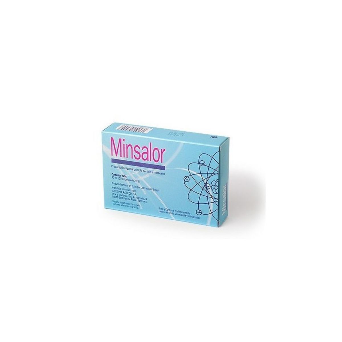 Ampollas de Minsalor 20 – 2ml