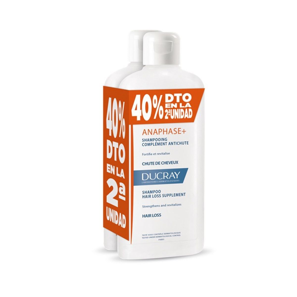 Anaphase+ Champô Anticaída Duo 2 X – Ducray – 400ml