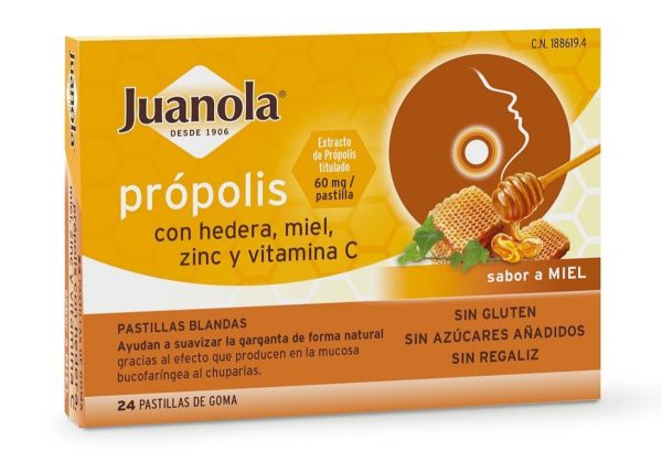 Angelini Juanola Propolis 24 Compresse morbide al miele