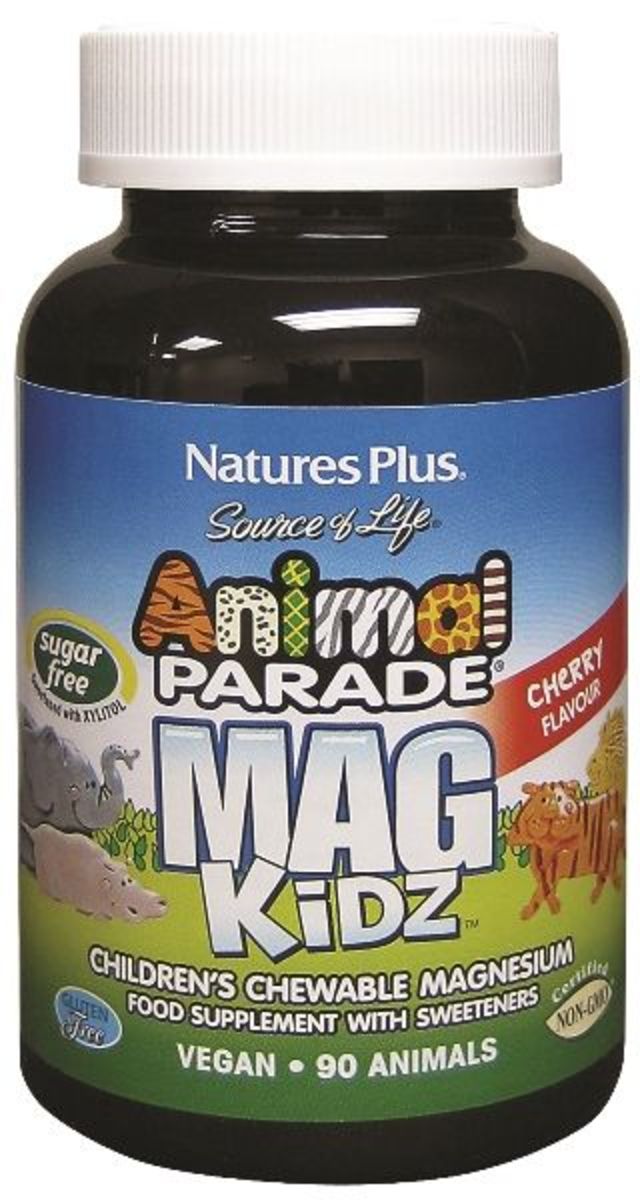 Animal Parade Mag Kidz 90 Comprimidos de Natures Plus