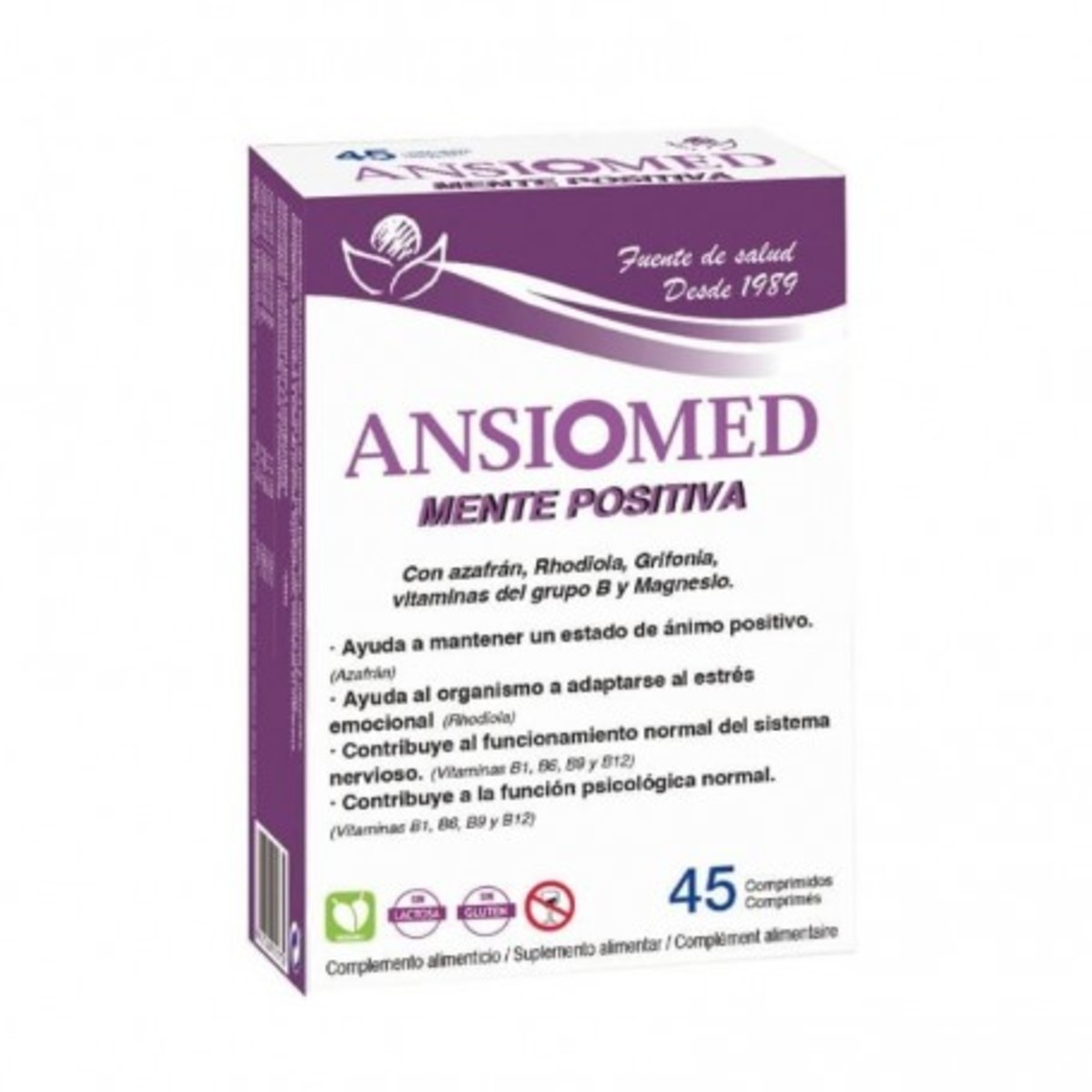 Ansiomed Mente Positiva 45 Comprimidos