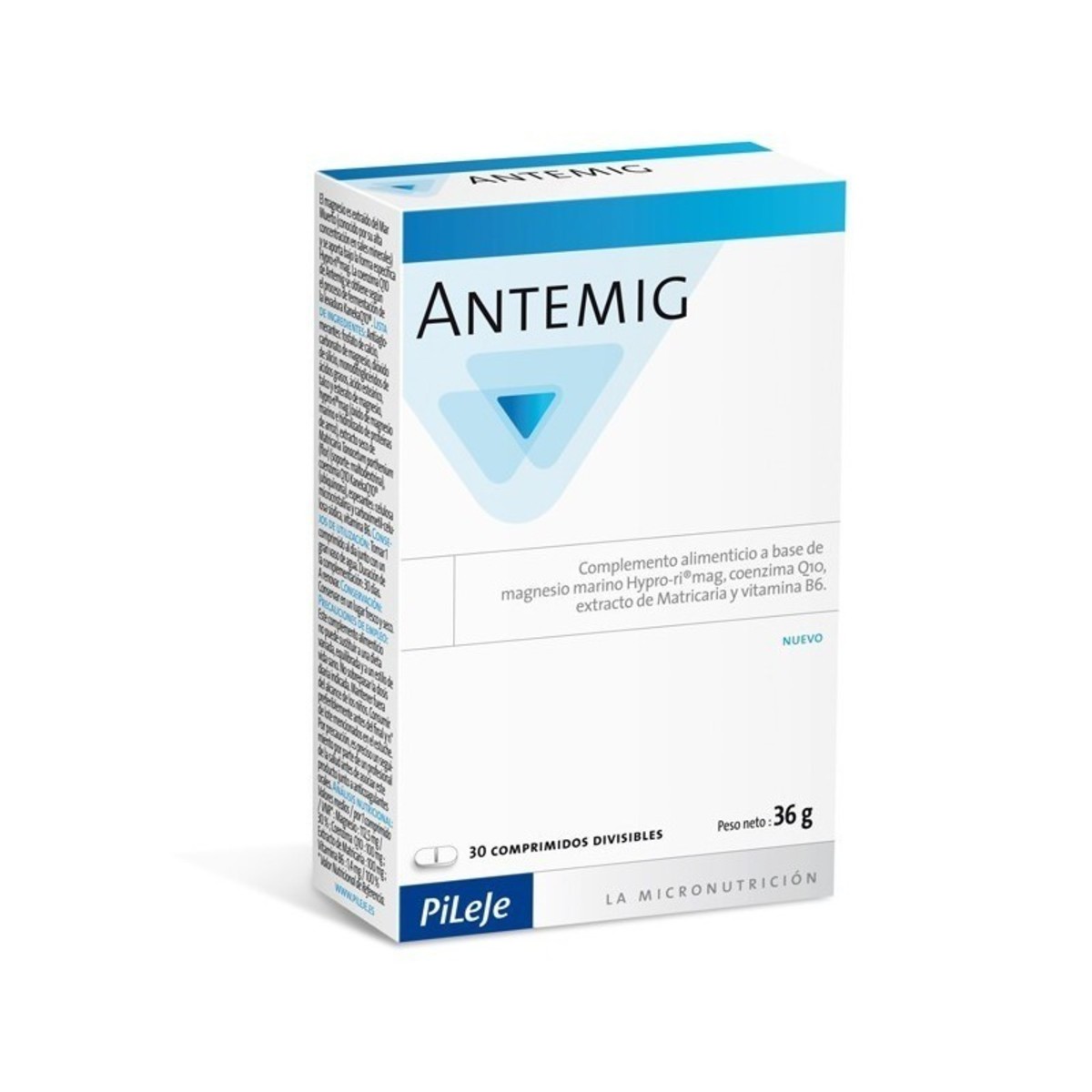 Antemig Pileje 30 Comprimidos