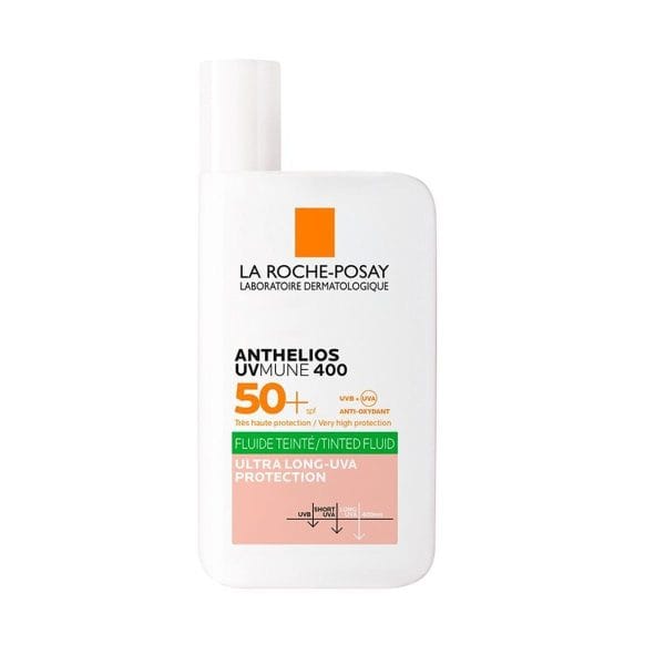 Anthelios Uvmune 400 Fluido Invisível Spf50+ Com Cor La Roche Posay – 50ml
