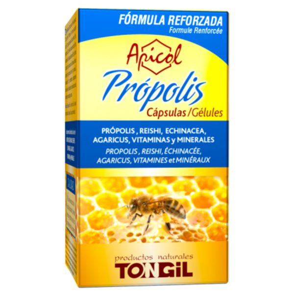 Apicol Propoli 40 capsule Tongil