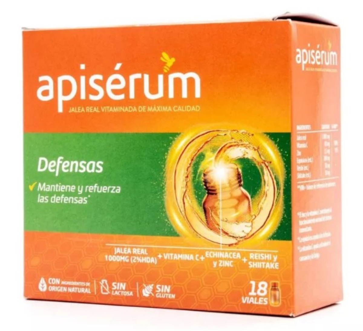 Apiserum Défenses 18 Flacons