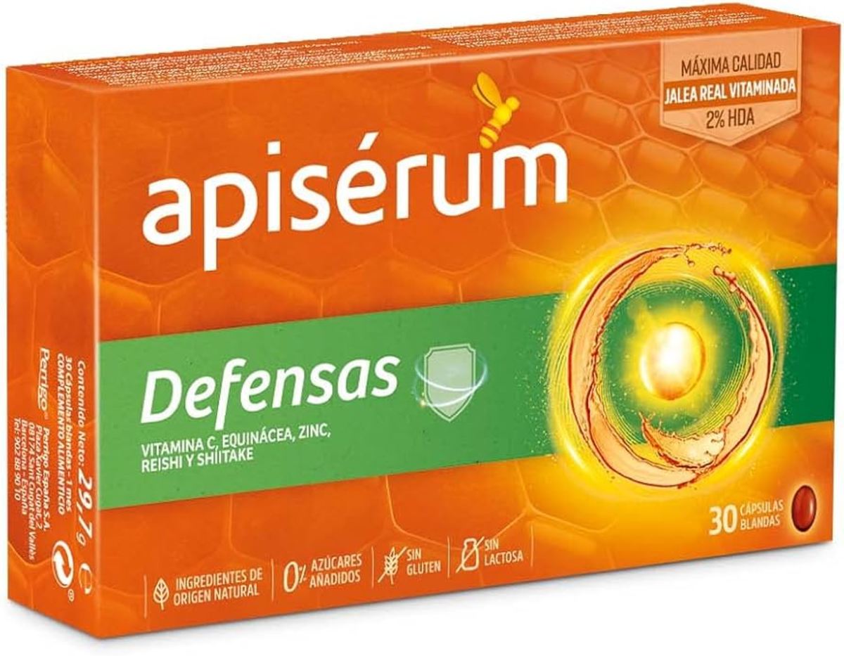 Apisérum Defensas 30 cápsulas