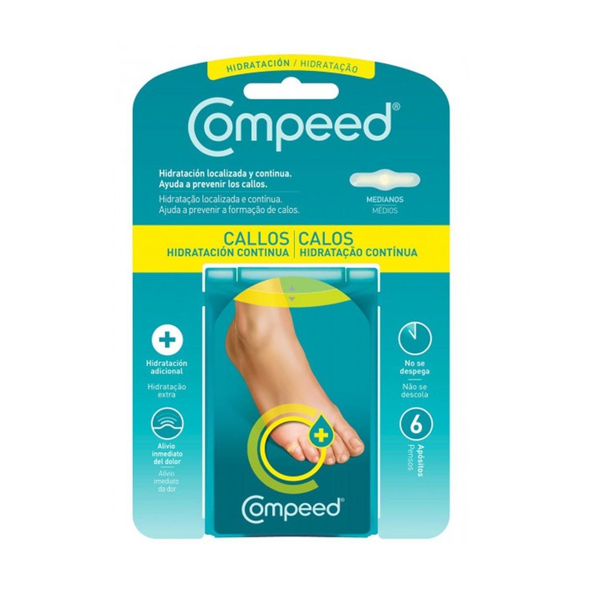 Aposistos Hidratantes Para Callos 6 U  – Compeed