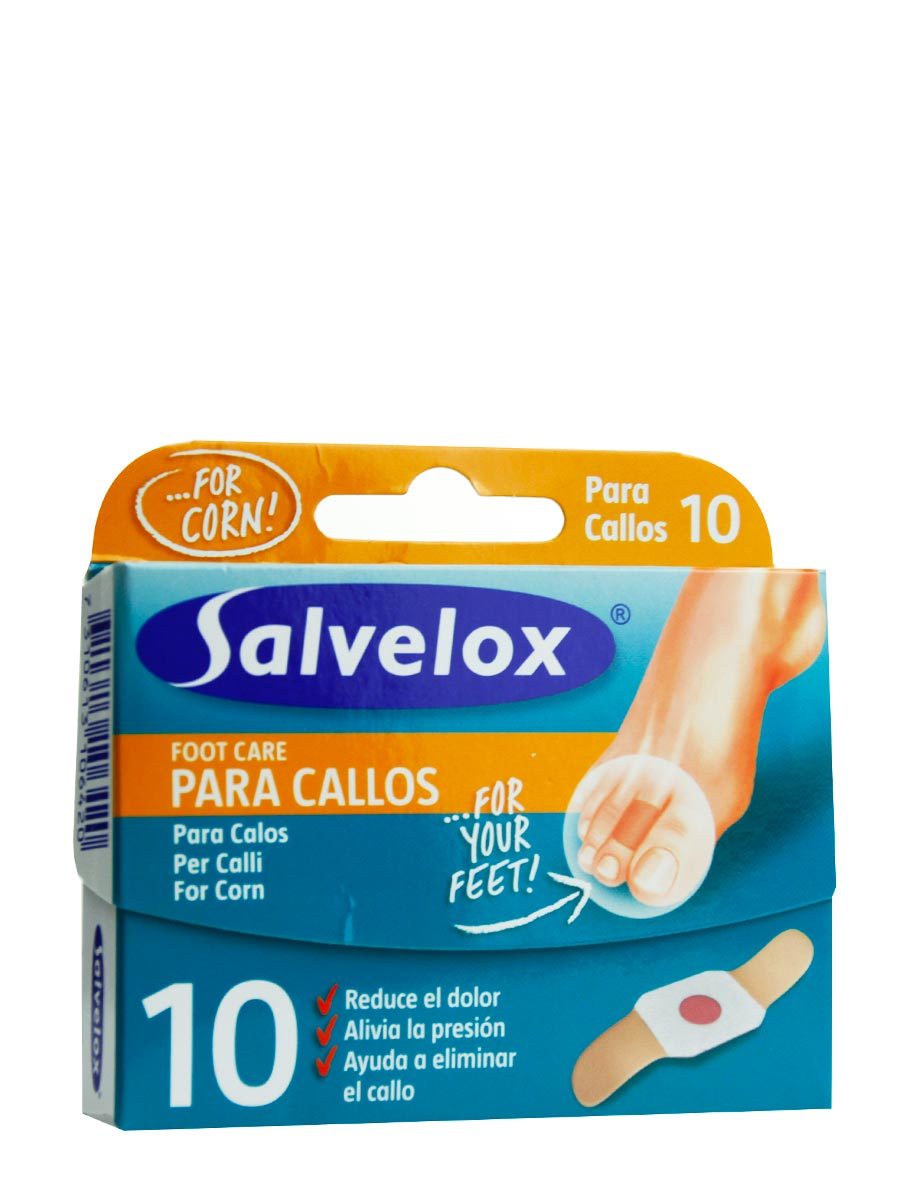 Apositos Para Callos Salvelox 57Mm X 19Mm Con Ácido Salicílico
