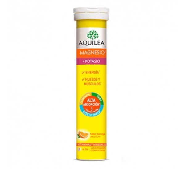 Aquilea Magnesium+ Kalium Brausetabletten 14 Stück