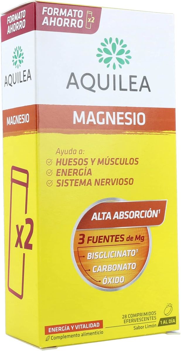 Aquilea Magnesio sabor limón 28 comprimidos efervescentes