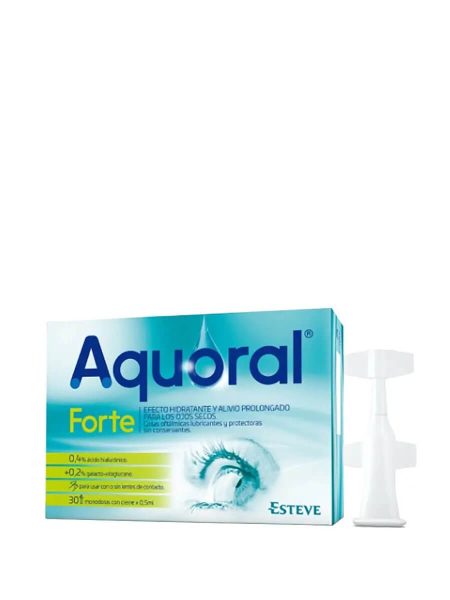Aquolar Forte Oogdruppels Smeermiddelen 30 eenheden