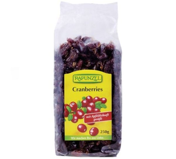 Mirtillo rosso Cranberries Rapunzel Apunzel – 250g