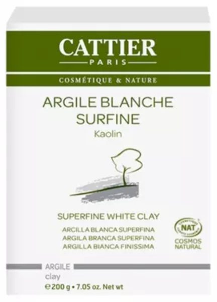 Argile blanche superfine Cattier – 200g