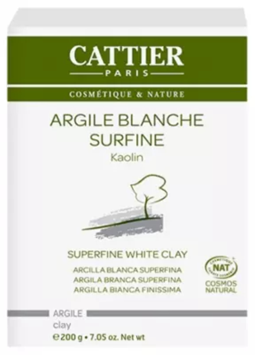 Arcilla Blanca Superfina Cattier – 200g