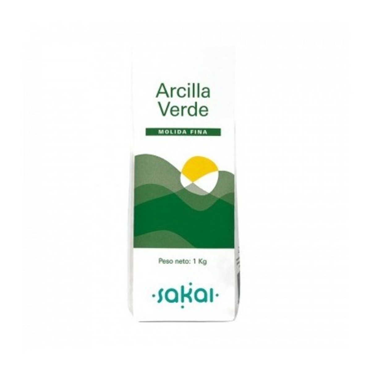 Arcilla Fina 1 Kg Verde Sakai