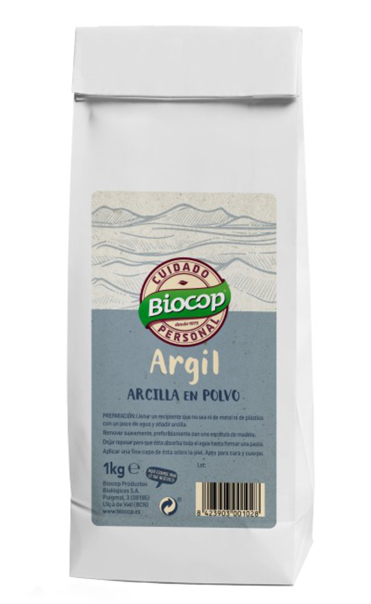 Argil Arcilla en polvo 1 kg – Biocop
