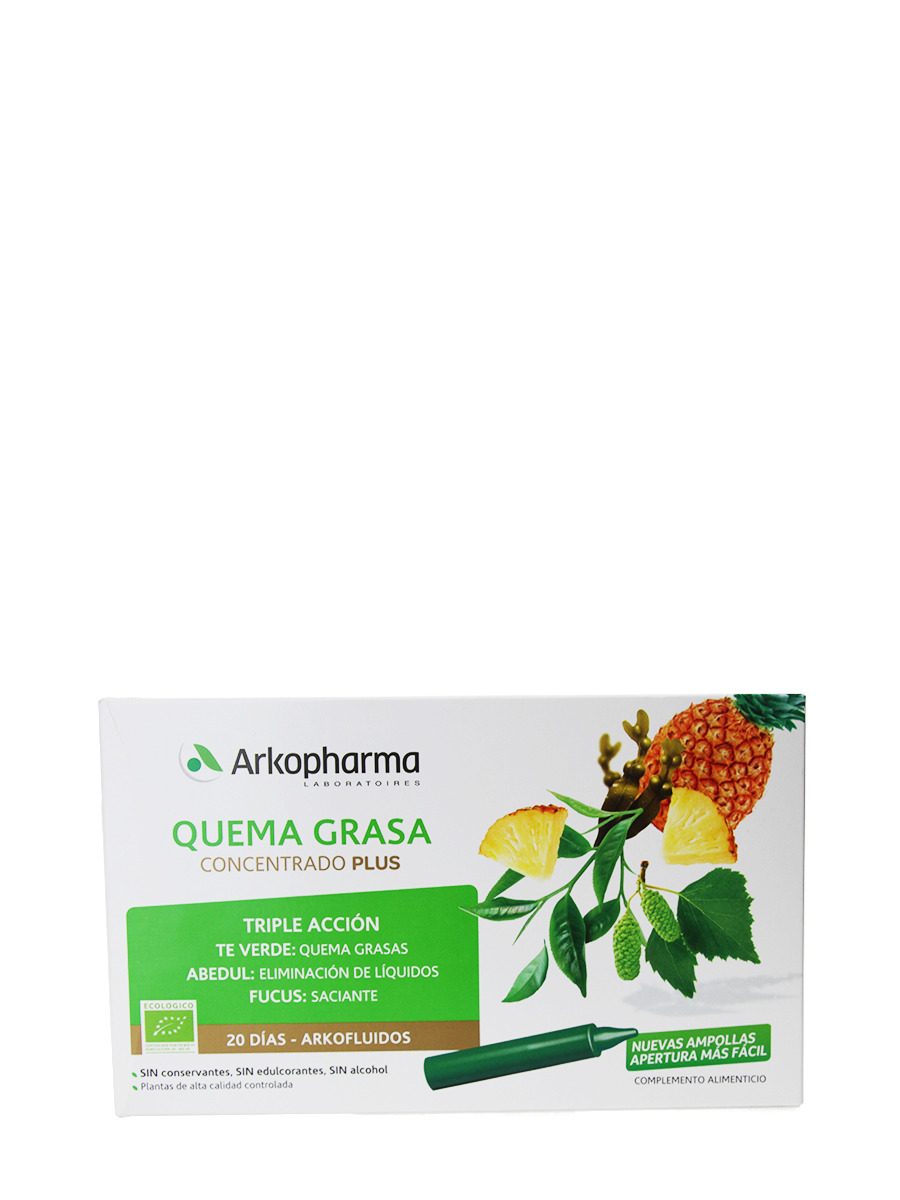 Arkopharma Arkofluido Quemagrasa 20 ampollas