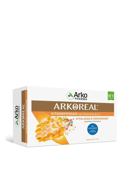 Arkopharma Arkoreal Vitadefensas Senza Zuccheri 20 fiale