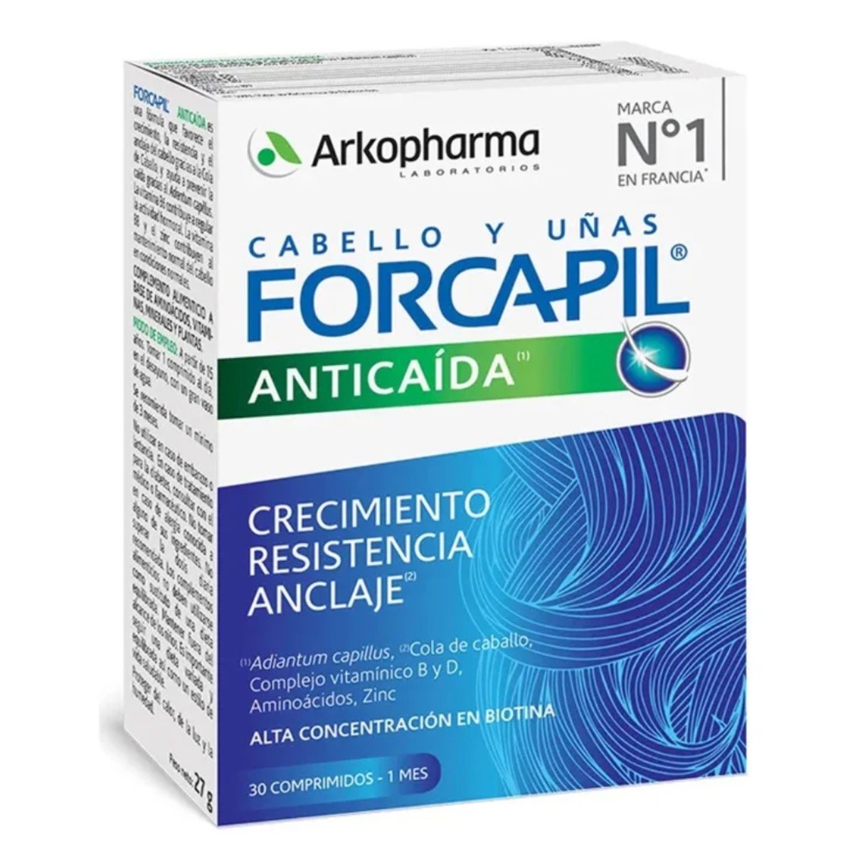 Arkopharma forcapil anticaída 30 comprimidos