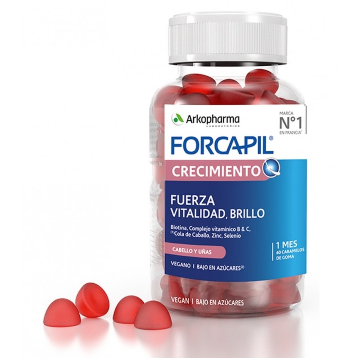 Arkpharma forcapil crecimiento 60 gominolas