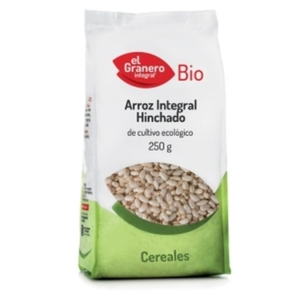 Arroz Integral Inflado Orgânico El Granero Integral – 250g