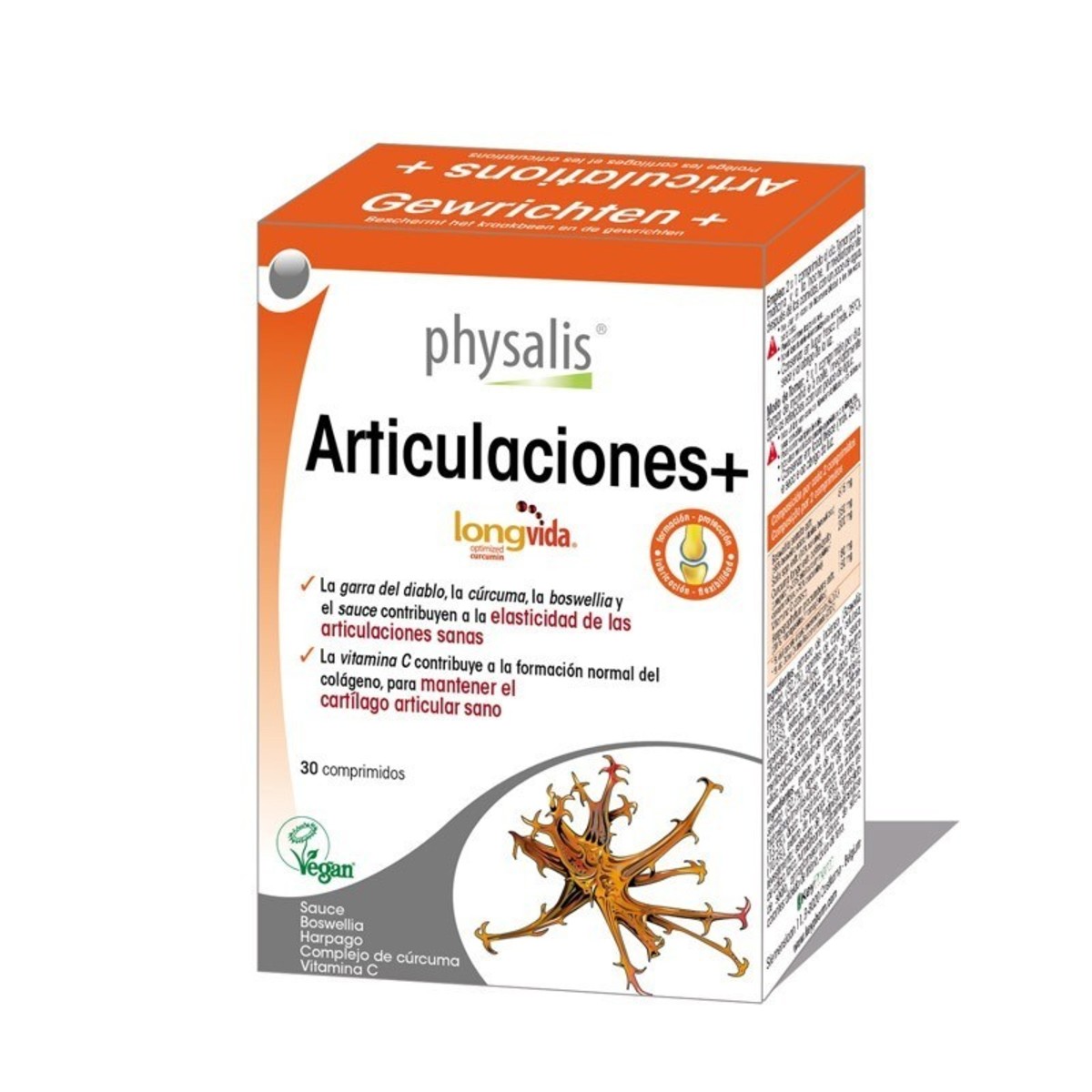 Articulaciones+ 30 Comprimidos Physalis