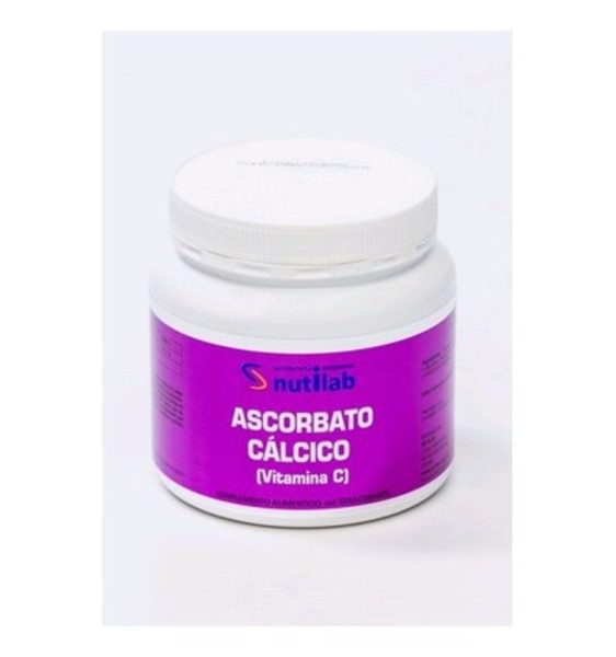Ascorbate calcique (vitamine C) en poudre Nutilab – 250g