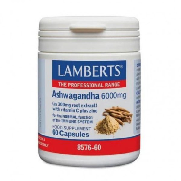 Ashwagandha 60 Capsules Lamberts
