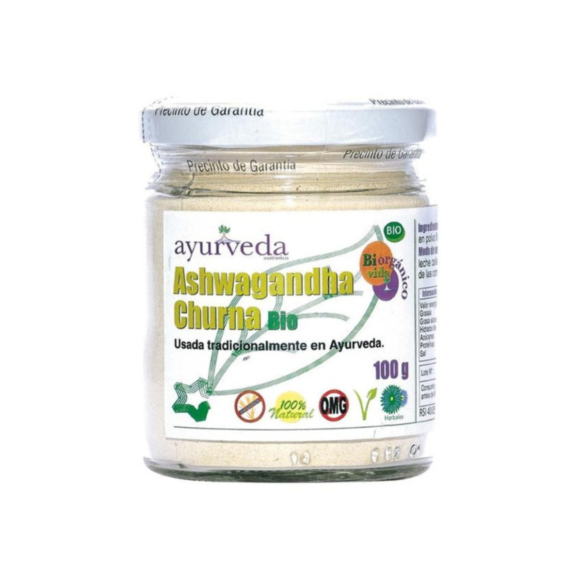Ashwagandha Churna Bio Ayurveda – 100g
