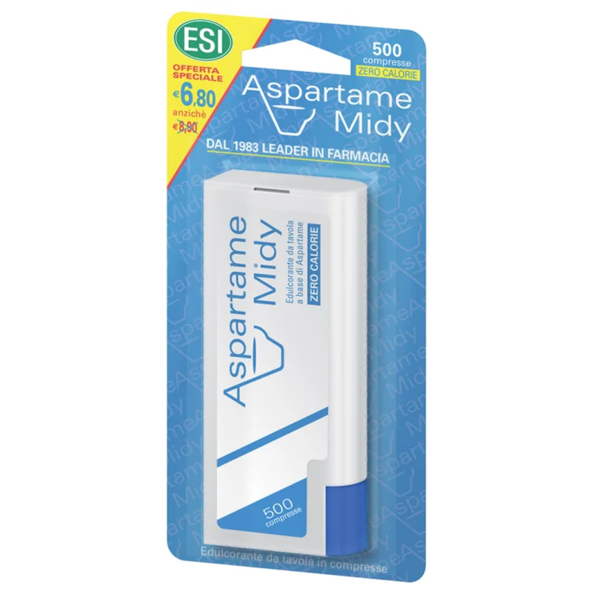 Aspartamen Midy 500 Comprimidos Trepatdiet