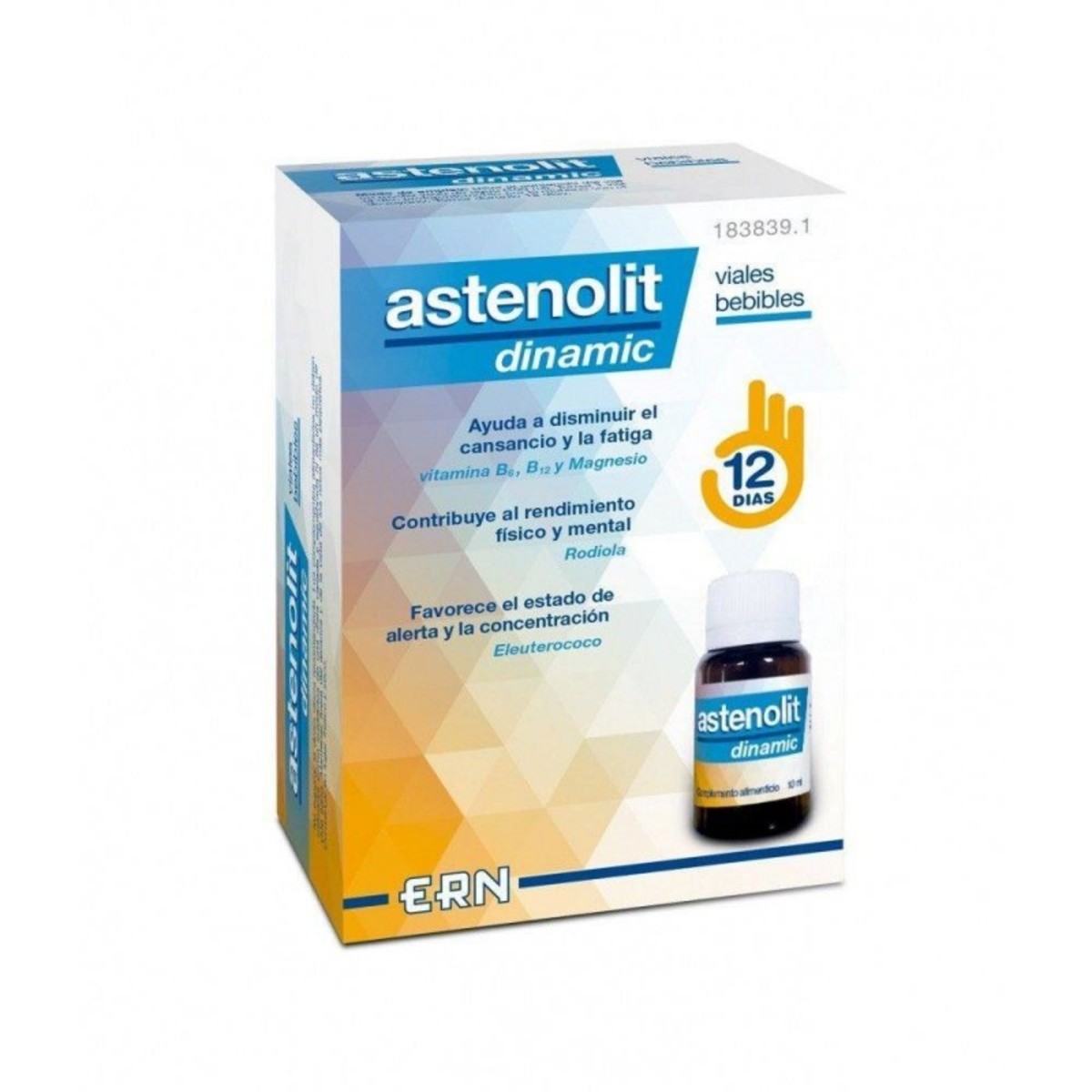 Astenolit Dinamic 12 trinkbare Vials – Bei Bruch