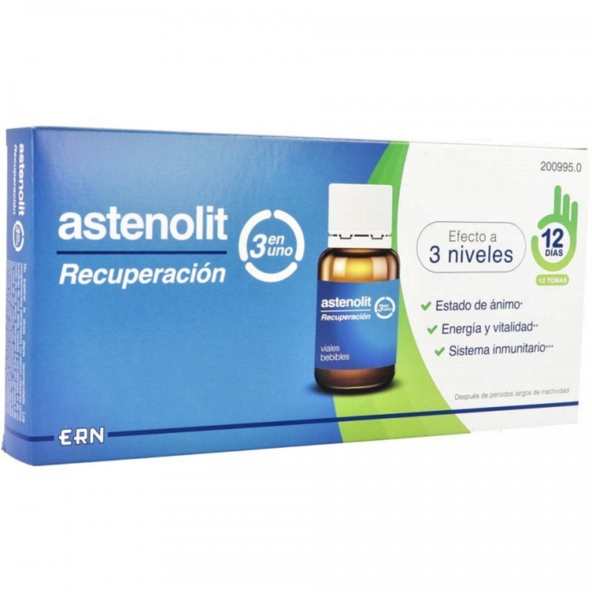 Astenolit recuperación 12 viales – Por rotura