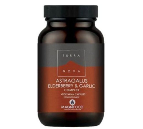 Astragalo Sambuco e Aglio Complex 100 capsule vegetali – Terranova