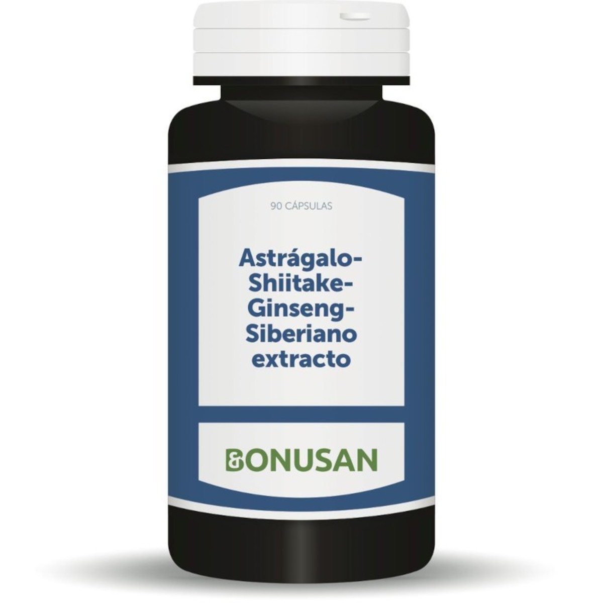 Astrágalo Shiitake Ginseng 90 V cápsulas  Bonusan
