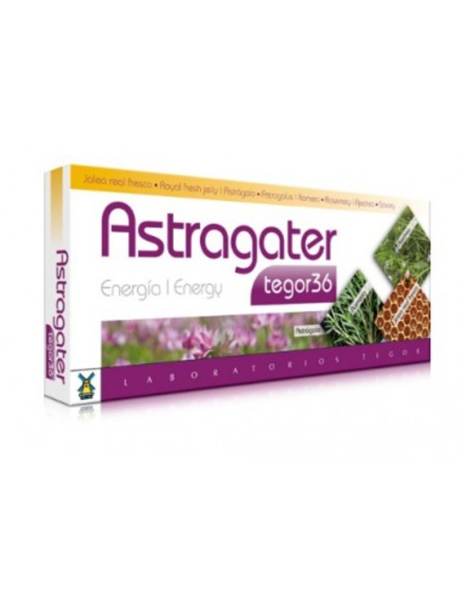 Astragater Tegor-36 Jalea Real 10 Ampollas Tegor